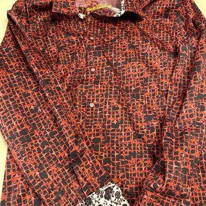 Robert Graham Classic Fit XXL button down long sleeve shirt